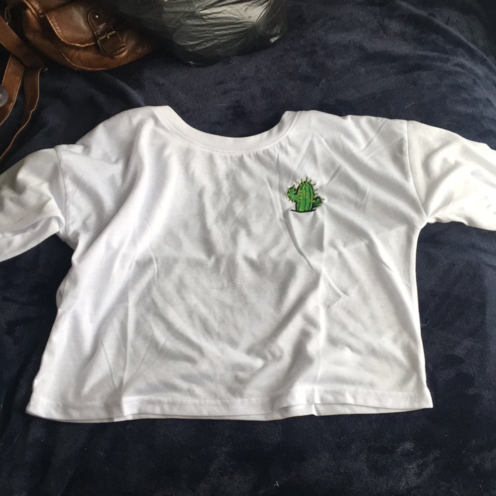 Cactus crop top